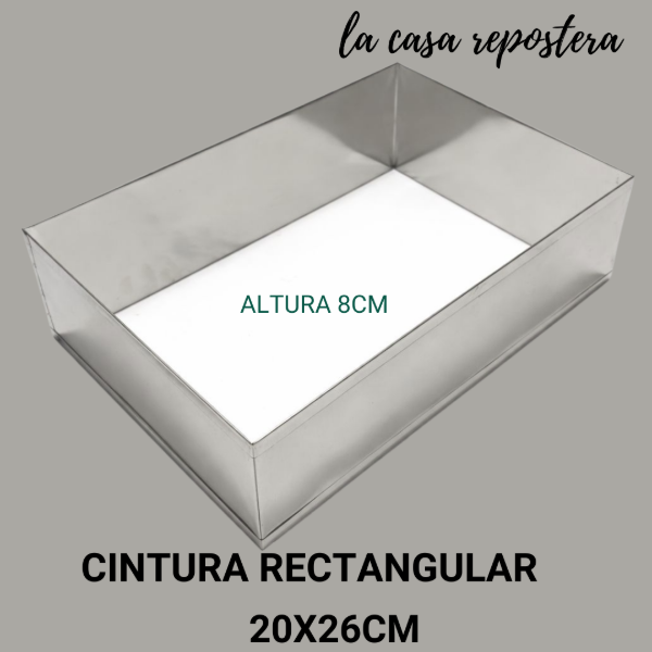 Producto - CINTURA HOJALATA RECTANGULAR 20X26