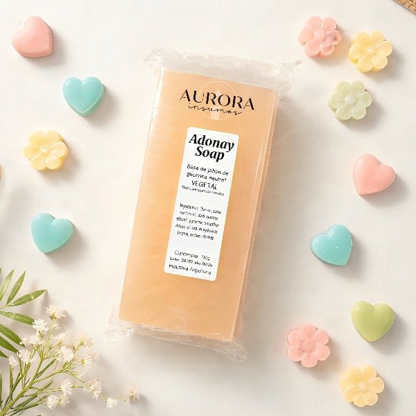 Producto - BARRA DE GLICERINA VEGETAL NEUTRO 1kg