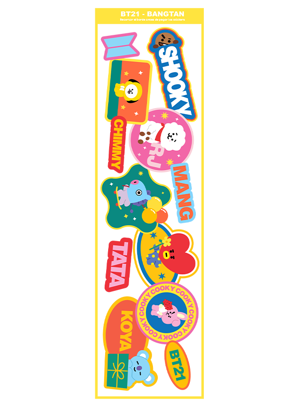 Producto - BT21 Sticker DTF UV - BTS