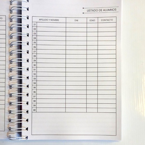 Producto - Agenda docente Nivel Inicial Varios - 8