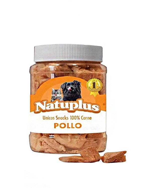 Producto - Snack Natuplus liofilizado de pechuga de pollo chico