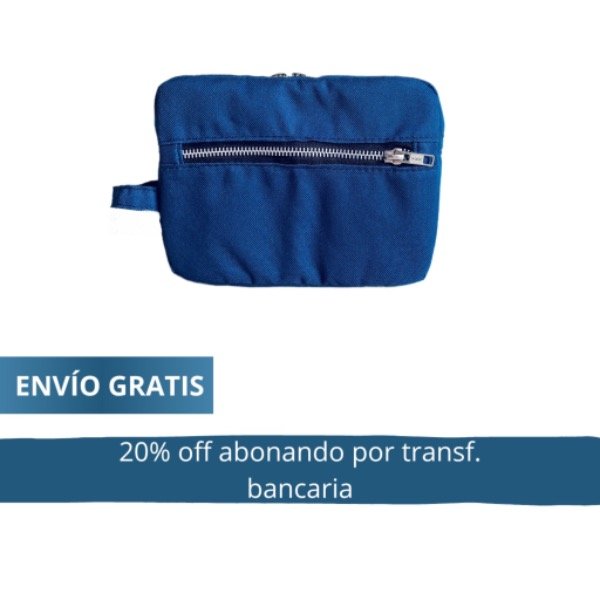 Producto - Neceser Isotérmico Azul abonando por transferencia 59.840 pesos