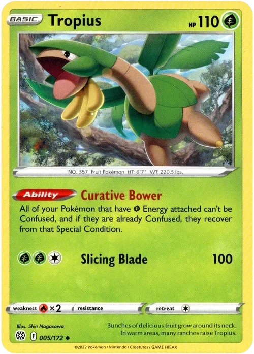 Producto - Tropius - 005/172 - Brilliant Stars