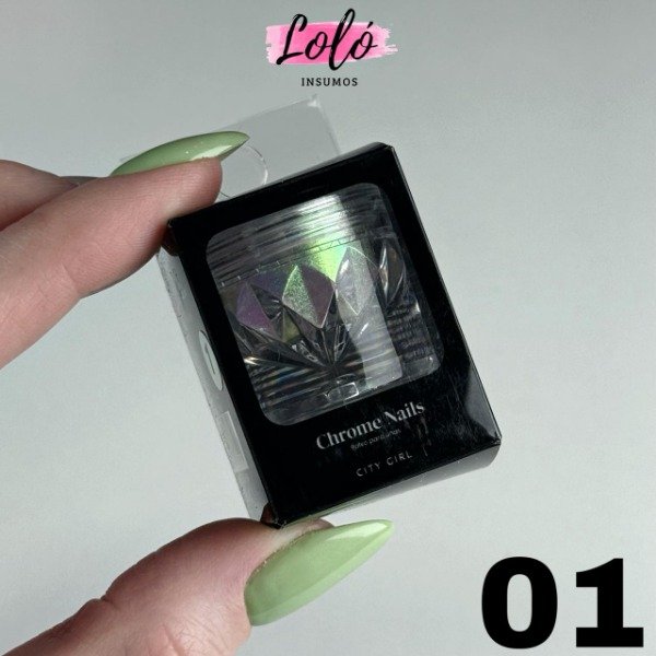 Producto - Polvo Cromado - City Girl  (escoger tono) 01 al 04