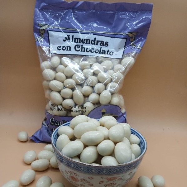 Producto - Almendras con chocolate blanco x 500 g