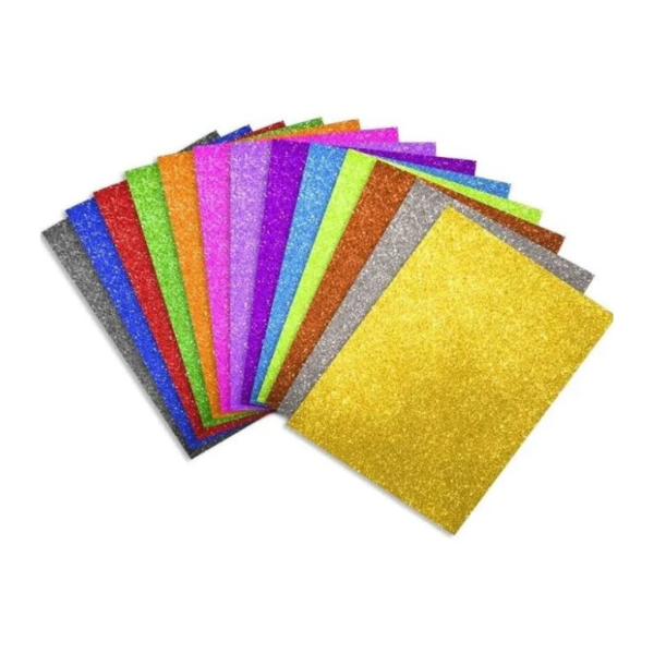 Producto - Pack 10 Goma eva con brillo STA 1,5mm 40x60