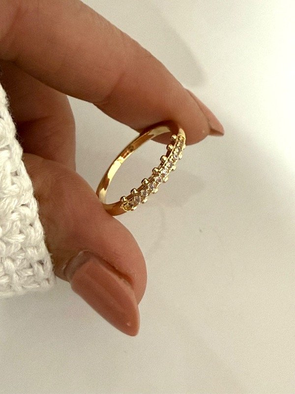 Producto - ND105 Anillo con micropave cristal