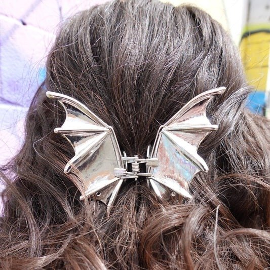 Producto - Broche Murcielago Plateado