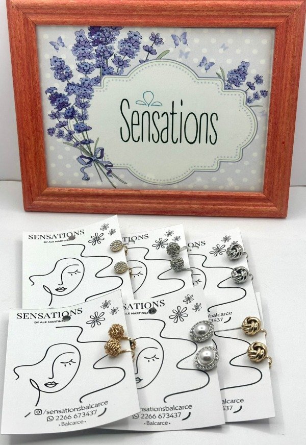 Producto - Aros clips Sensations - 4