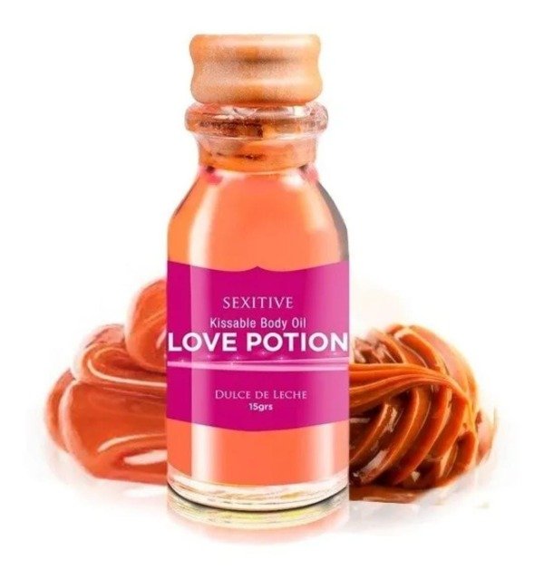 Producto - Sexitive mini Love Potion (dulce de leche) aceite comestible 15grs