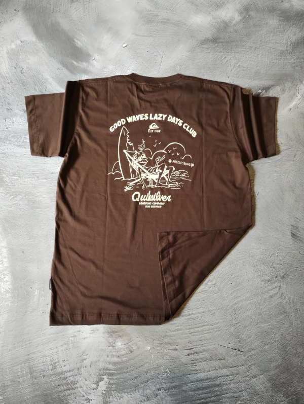 Producto - Remera Quiksilver - Waves Marron