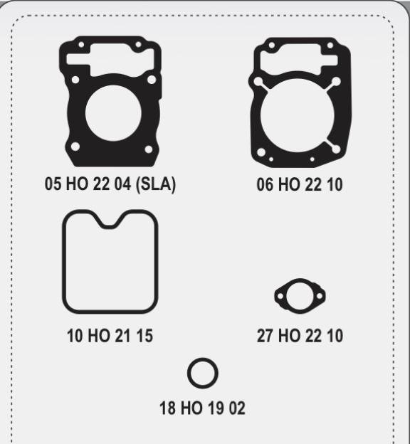 Producto - JUNTAS COMPLETA (CON ORING) HONDA CG 150 (VARIAS, LEER DESCRIPCION)- ALFA