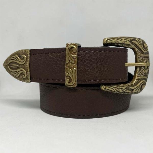 Producto - Cinto texano chocolate