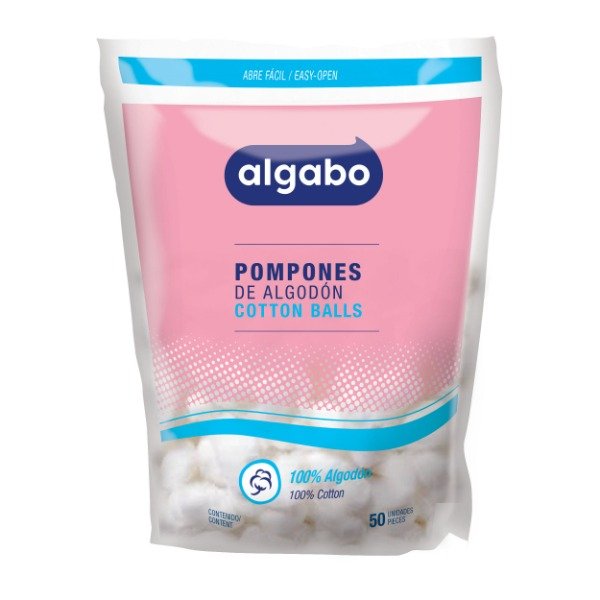 Producto - 7963 ALGABO POMPONES DE ALGODÓN 50