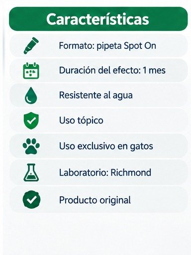 Producto - Pipeta Antipulgas Fleanet Cat Para Gatos - 7
