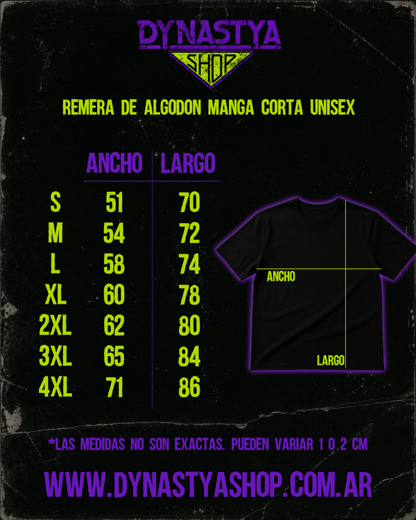 Producto - Remera - Ozzy - Arte Clásico 2 - 1