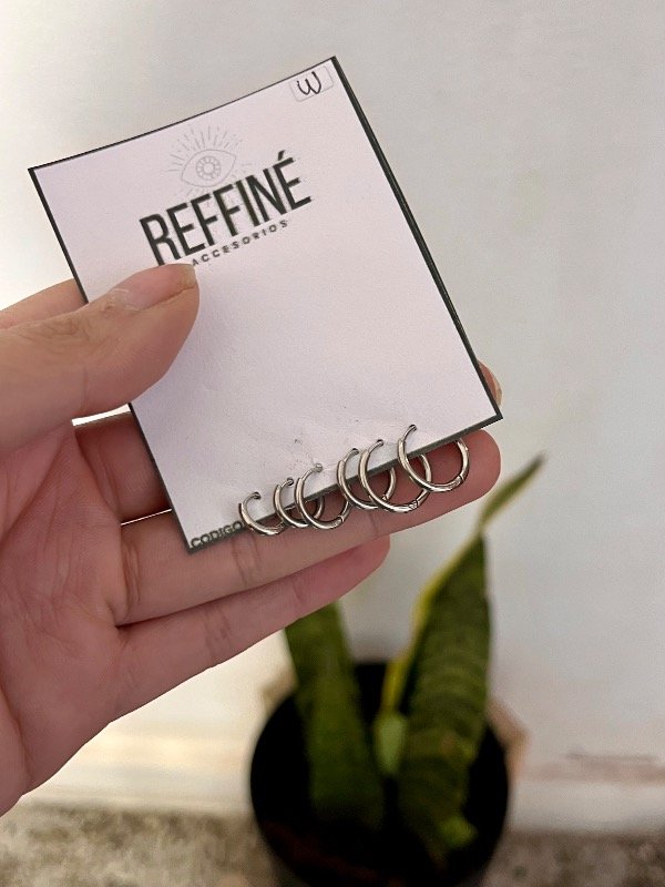 Producto - Set Argollitas (3 pares)