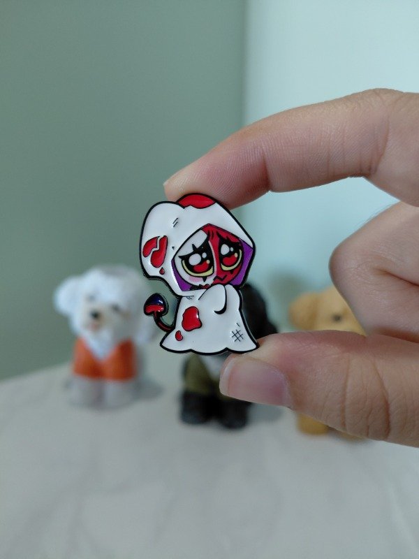 Producto - Pin metalizado - Helluva Boss #3335