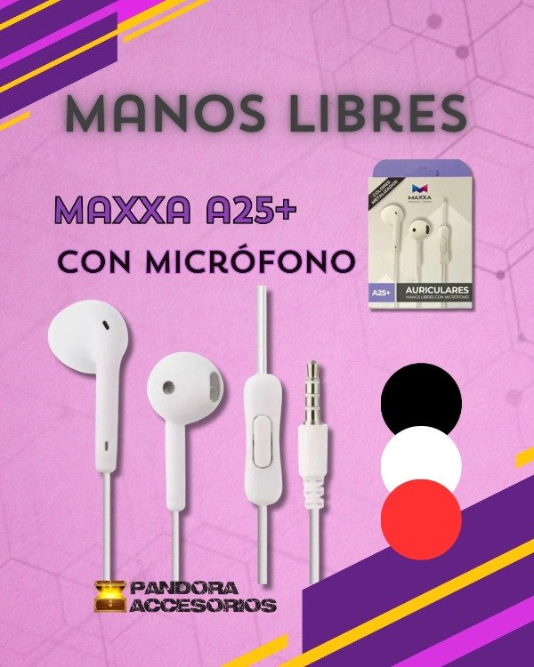 Producto - M. Libres Maxxa A25+ - 0