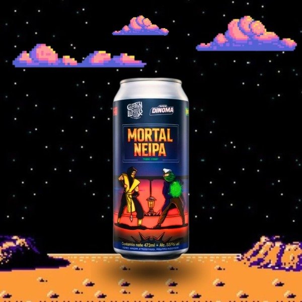 Producto - Mortal Neipa - NEIPA (Dinoma / Capitán Lúpulo)