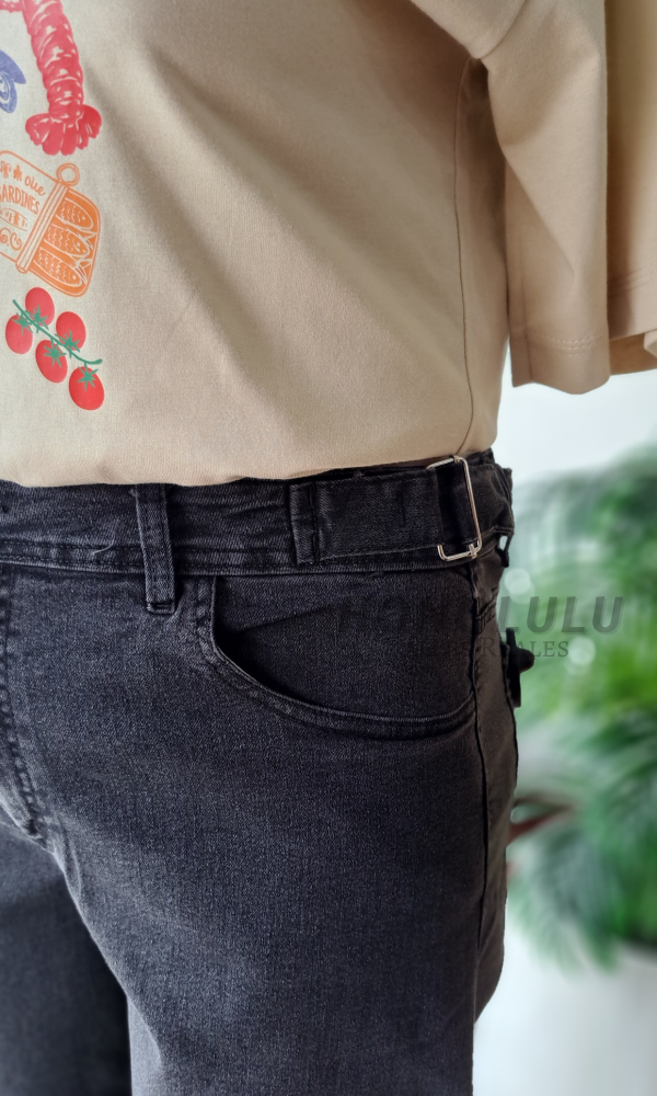 Producto - Jean Baggy con regulador gris - 2