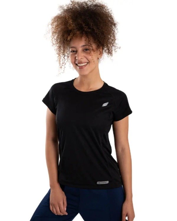 Producto - REMERA KARID CON VINILOS / Negro
