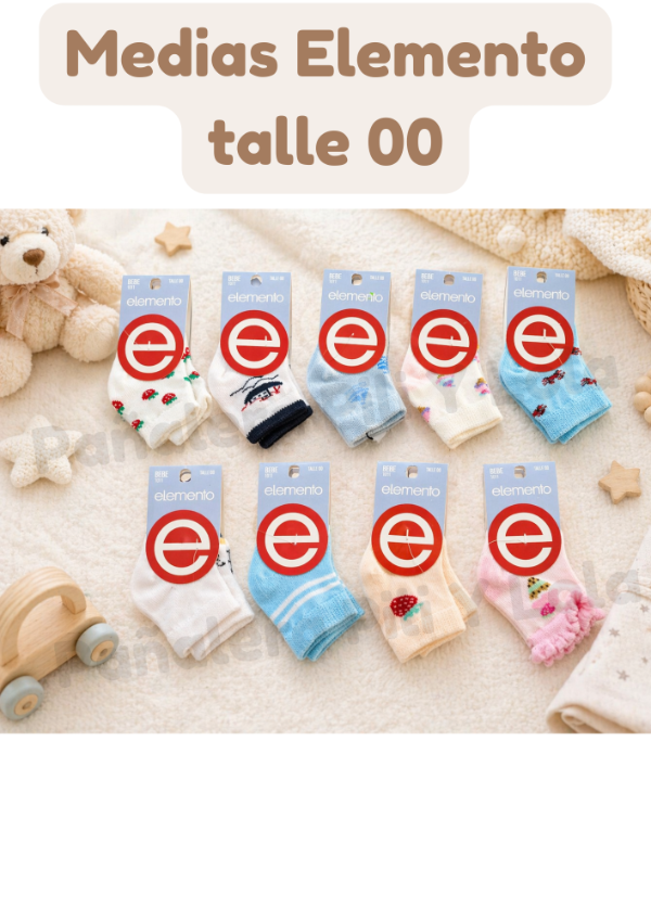 Producto - Medias Elemento talle 00