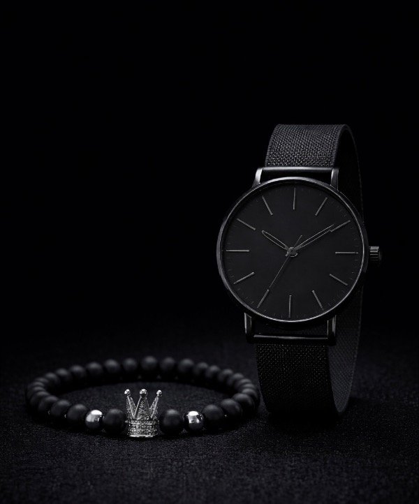 Producto - reloj John Black + pulsera