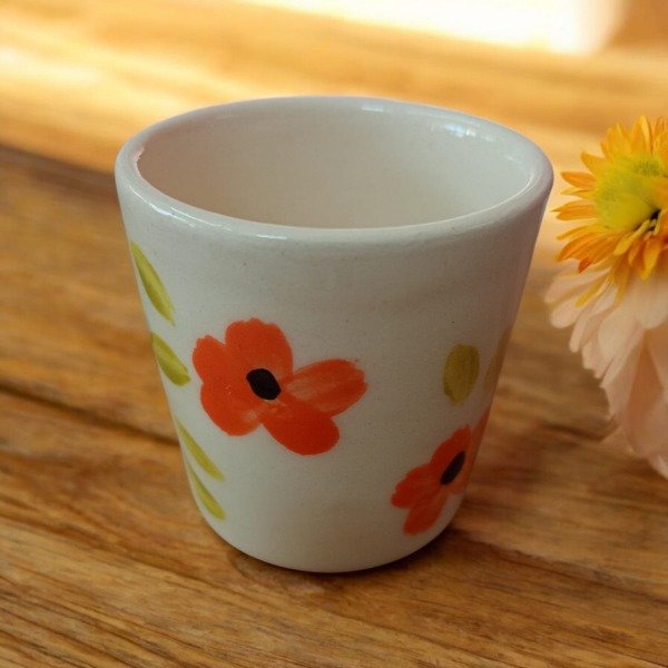 Producto - Envase petit ceramica premium margarita naranja