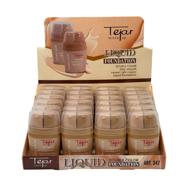 Producto - MAQUILLAJE FLUIDO 2 TONOS X24UNID. TEJAR (347)