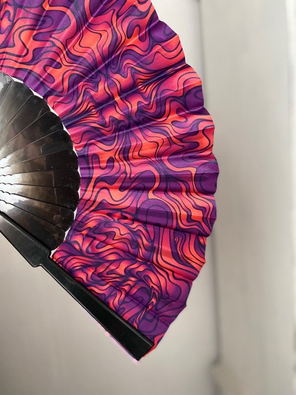 Producto - Abanico psicodélico pink