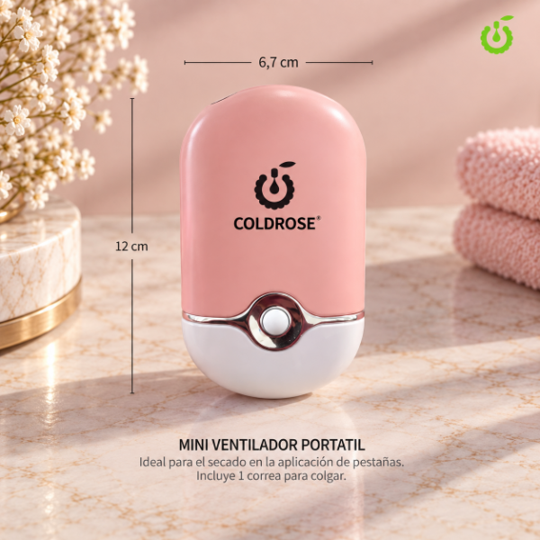 Producto - VENTILADOR SECADOR/PESTAÑA/UNA USB/RECARGA CR000005