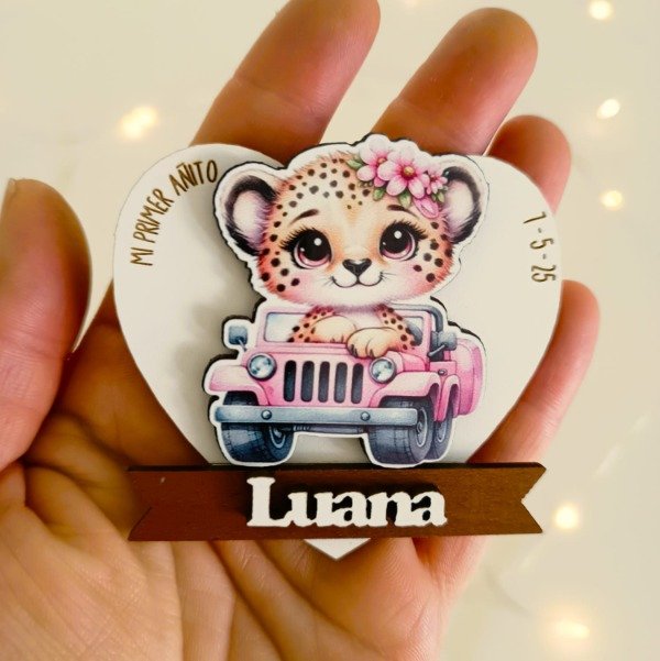 Producto - Souvenir llavero o iman personalizado - SAFARI (Modelos 9, 10, 11 y 12)