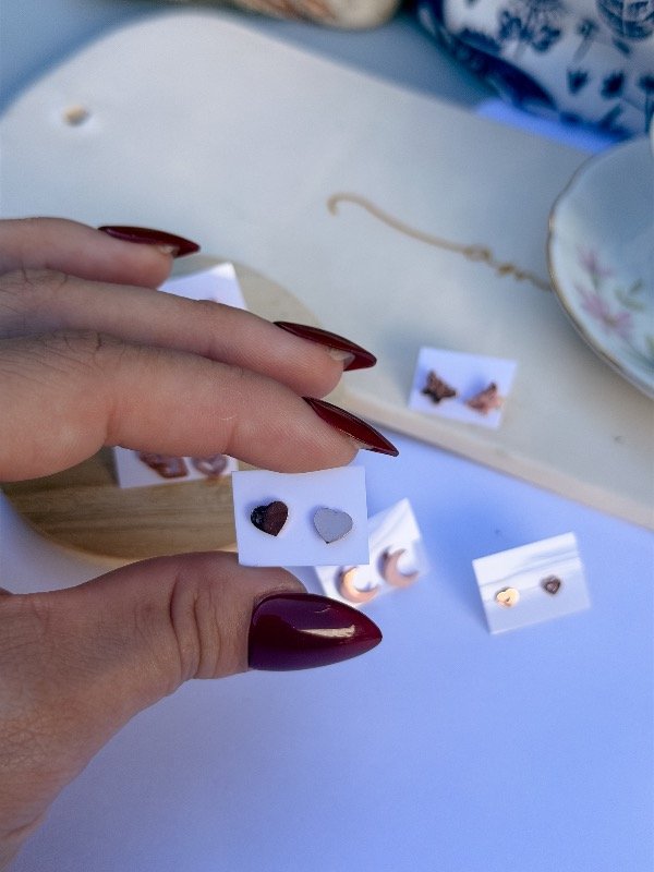 Producto - Aros Corazón Rose