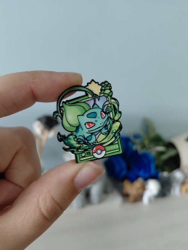 Producto - Pin metalizado - Pokemon Bulbasaur #1766