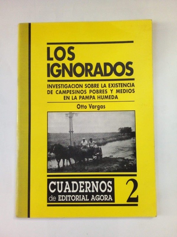 Producto - Cuadernos #2 Los ignorados - Otto Vargas - Agora 1992