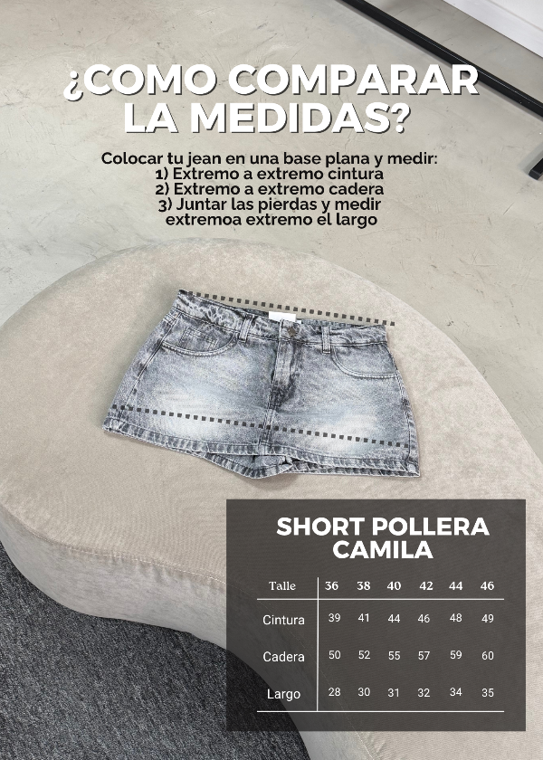Producto - Short Pollera Camila - 3