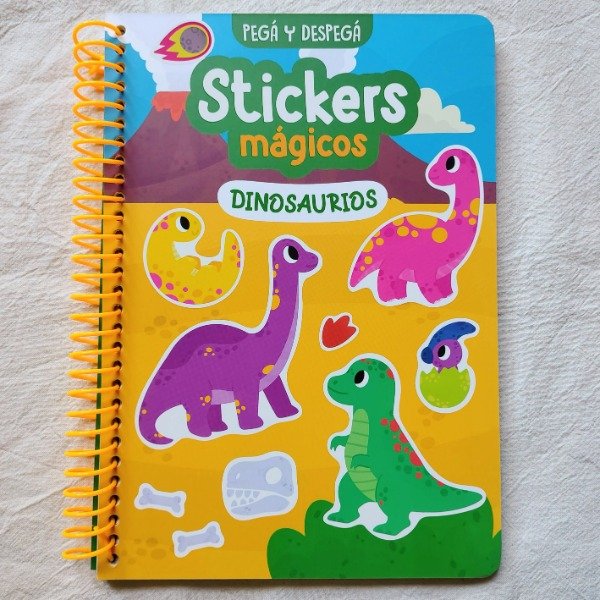 Producto - Stickers mágicos: dinosaurios - 0