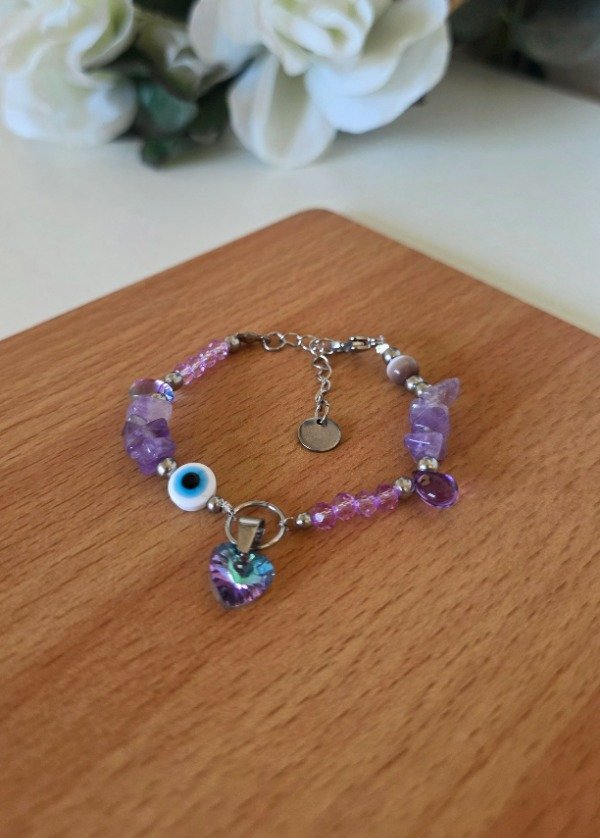 Producto - Pulsera Amuleto Amatista Mística - 0