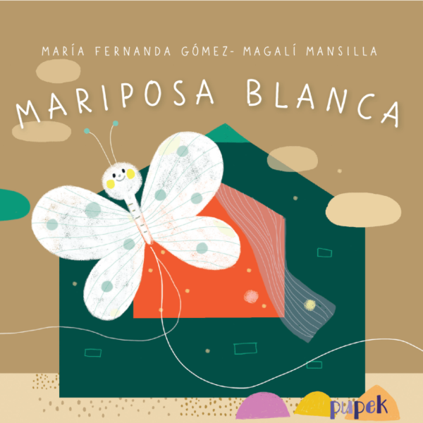Producto - Mariposa Blanca - CARTONÉ - Magalí Mansilla - Pupek