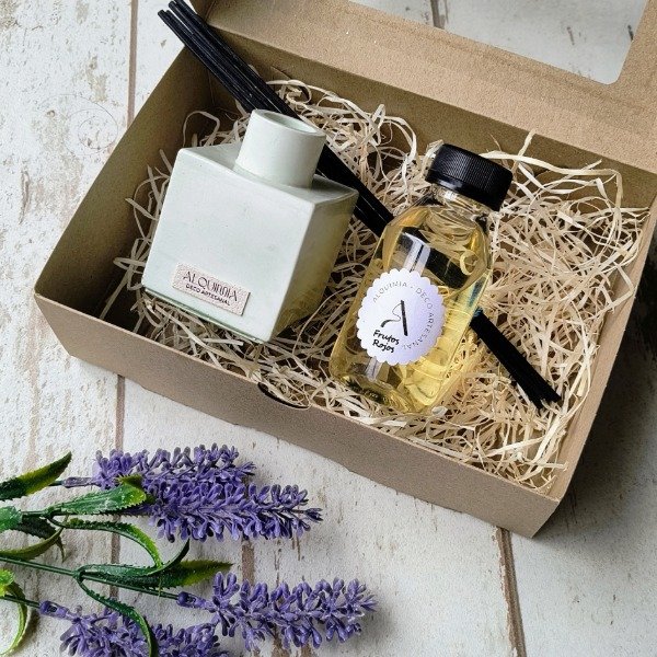 Producto - Kit Difusor en Botella Cuadrada