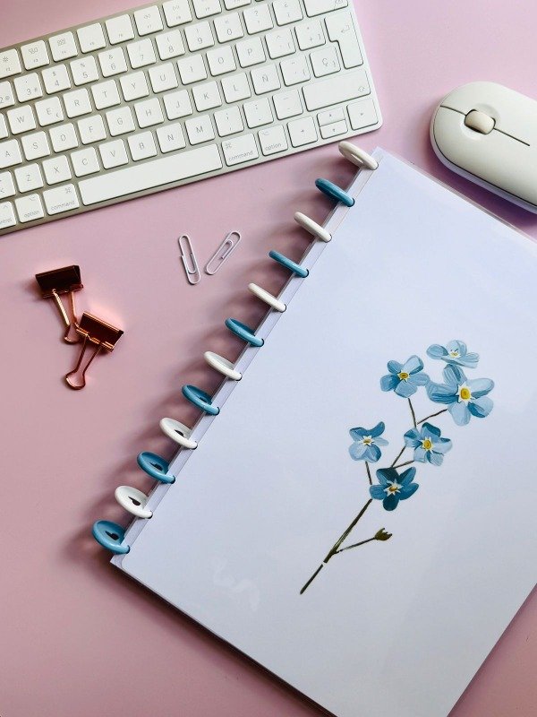 Producto - Cuaderno florcitas