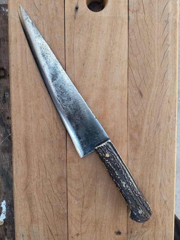 Producto - CUCHILLO ANTIGUO 'ESKILSTUNA' DE 23.5CM