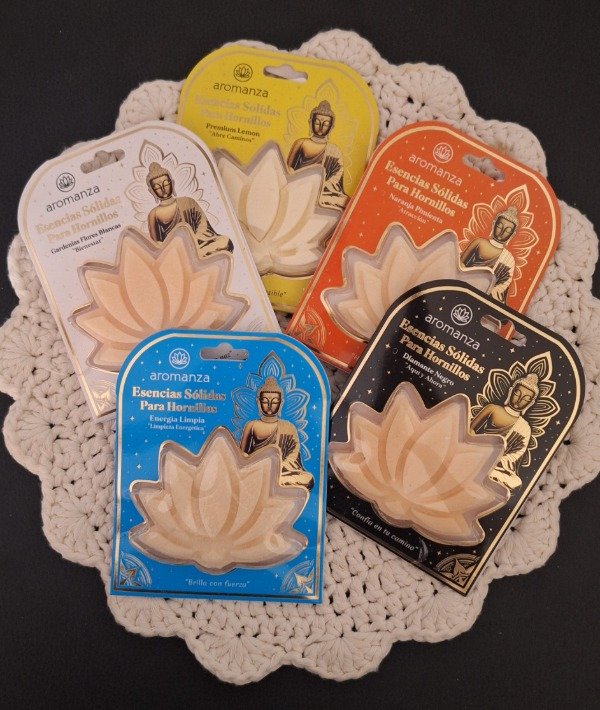 Producto - Esencias solidas para hornito Aromanza