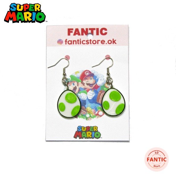 Producto - AROS YOSHI EGG - MARIO BROS