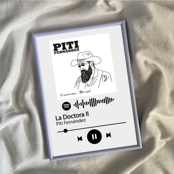 Producto - Cuadro Canción (La Doctora II - Pity Fernandez)