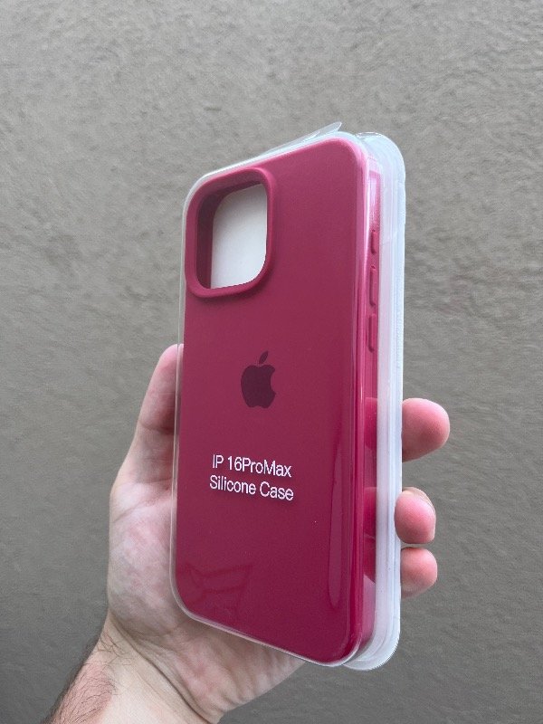 Producto - Silicone 16 pro Max rojo