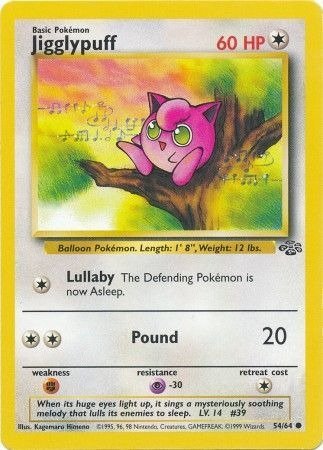 Producto - Jigglypuff 54/64 Jungle Unlimited