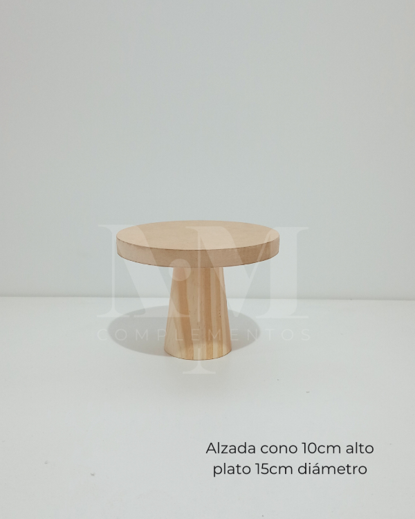 Producto - Alzada cono 10x15 crudo