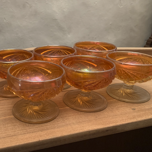 Producto - Antiguos copones carnival glass